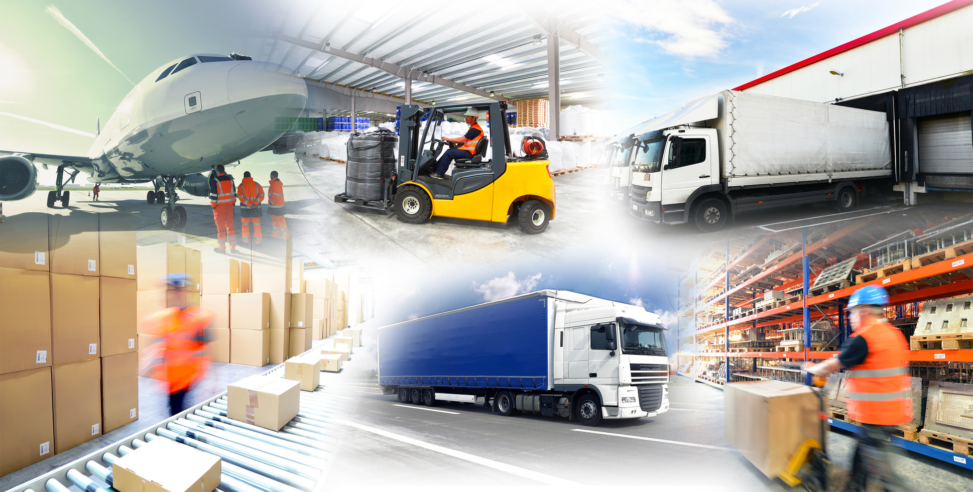 Warenlagerung und Gtertransport //  logistics and shipping
