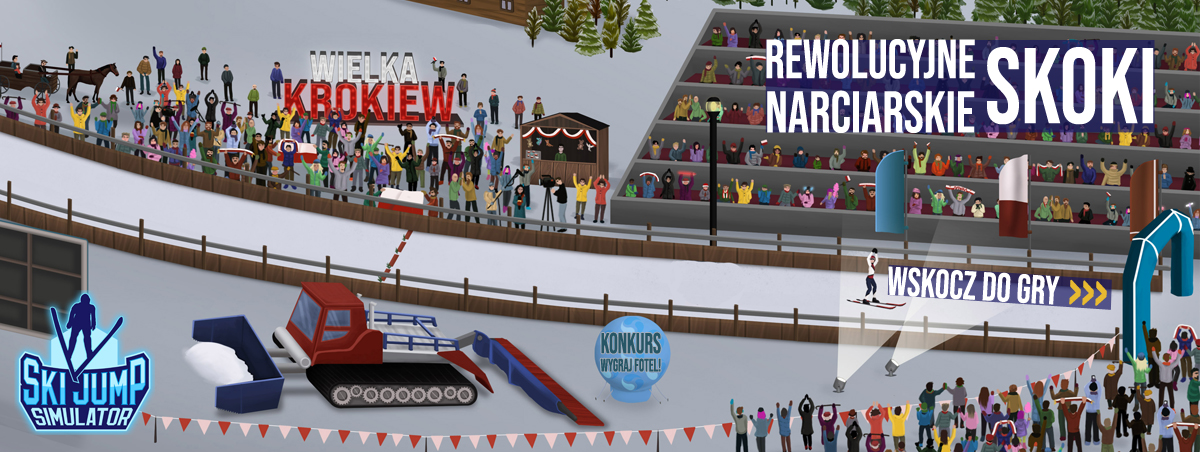 Ski Jump Simulator - ski jumper