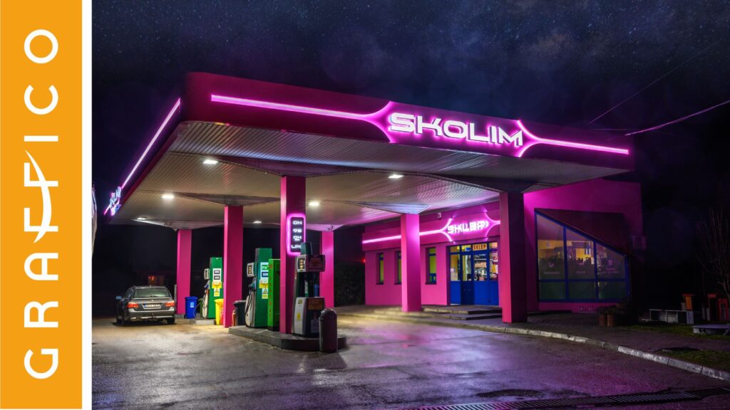 Stacja paliw Skolima